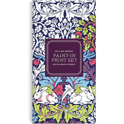 William Morris Paint-In Print Set