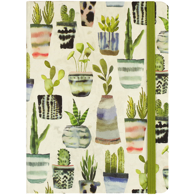 Watercolor Succulents Journal
