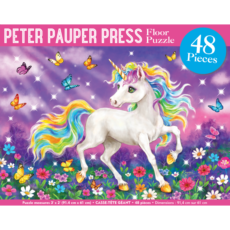 Unicorn World Kids' Floor Puzzle