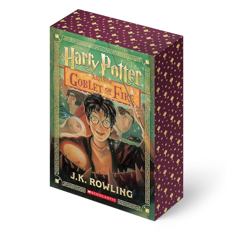Harry Potter and the Goblet of Fire - Stenciled Edges Edition (Harry Potter #4) by J. K. Rowling