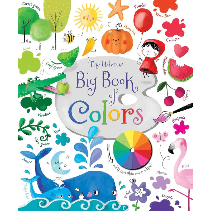 Big Book of Colors (Usborne Big Books, 1) by Sophia Touliatou