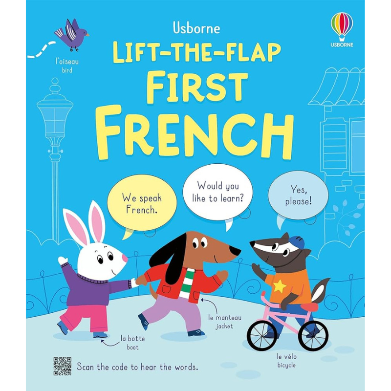 Lift-the-flap First French (Usborne Lift-the-flap Bilinguals)