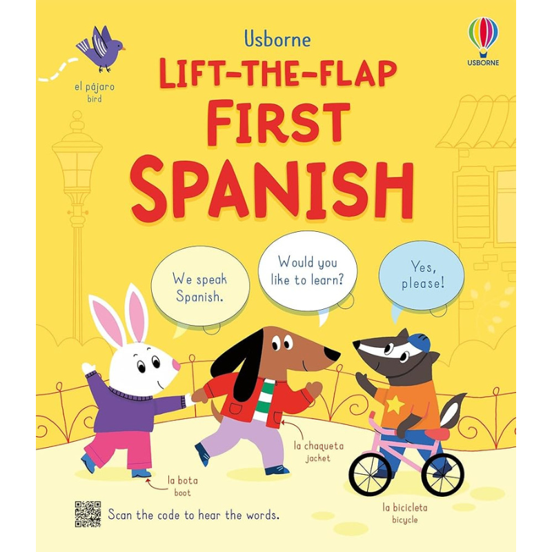 Lift-the-flap First Spanish (Usborne Lift-the-flap Bilinguals)