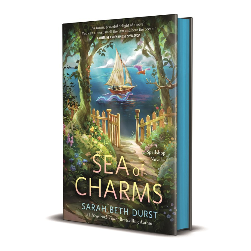Sea of Charms (The Spellshop #3) by Sarah Beth Durst - PREORDER - Releases July 28, 2026