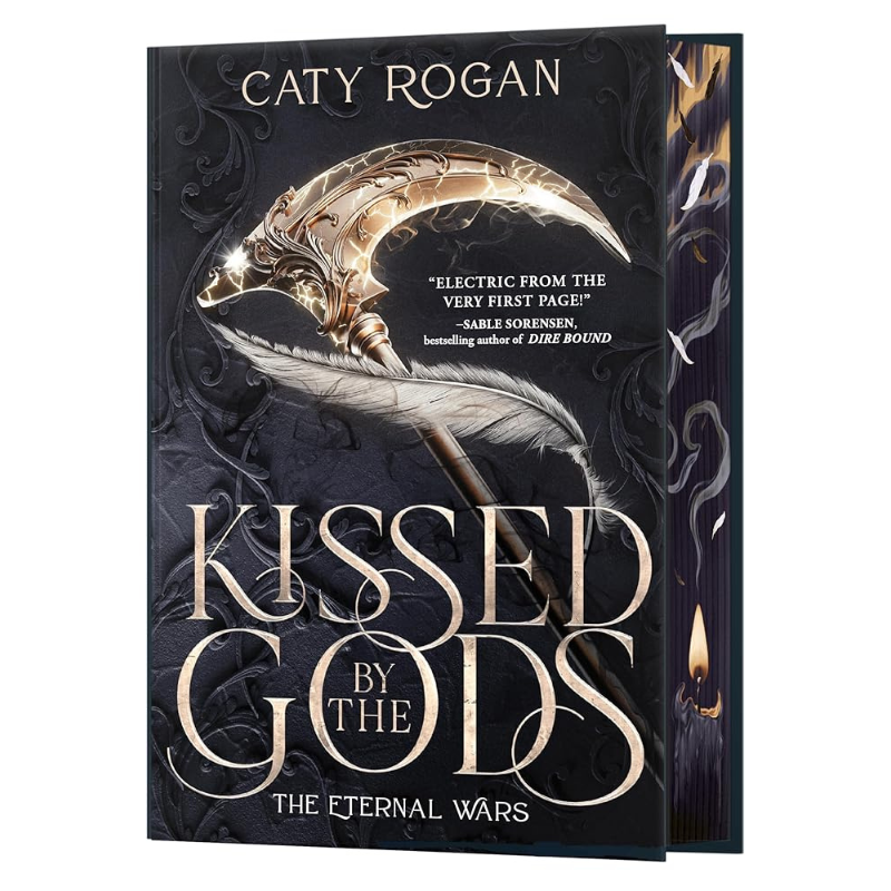 Kissed by the Gods - Deluxe Limited Edition (The Eternal Wars #1) by Caty Rogan