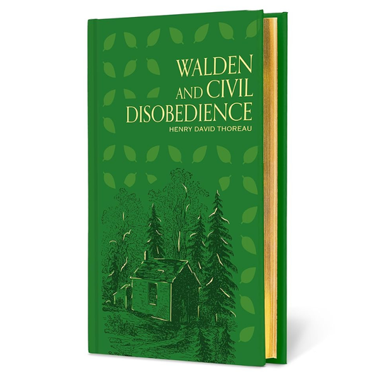 Walden and Civil Disobedience - Union Square Signature Gilded Edition by Henry David Thoreau