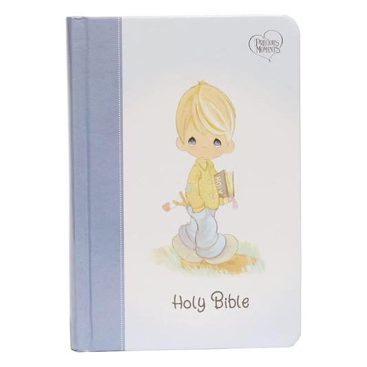 NKJV Precious Moments Small Hands Bible, Comfort Print: Holy Bible, New King James Version [Blue]