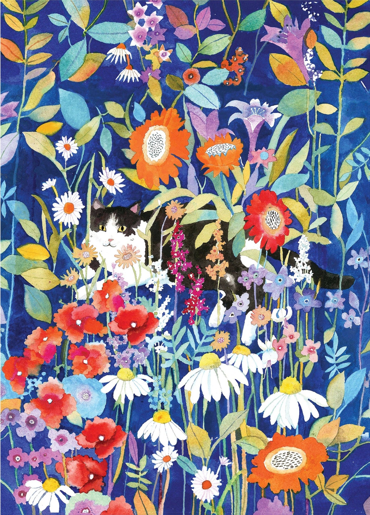 Garden Cat 1000 Piece Jigsaw Puzzle
