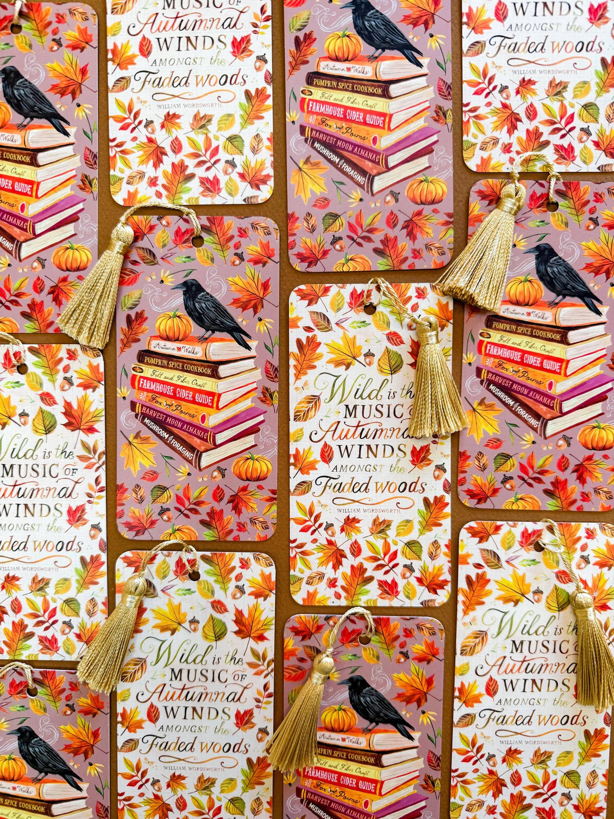 Autumn Delight Bookmark - Katie Daisy