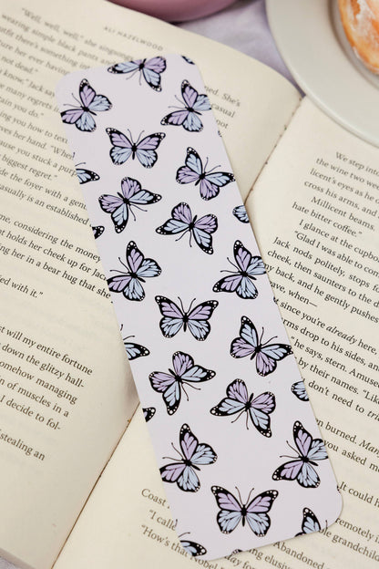 Lavender Butterflies Bookmark