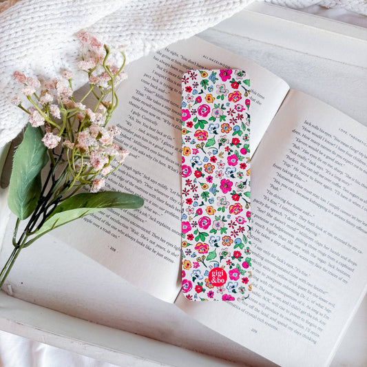 Posy Party Bookmark