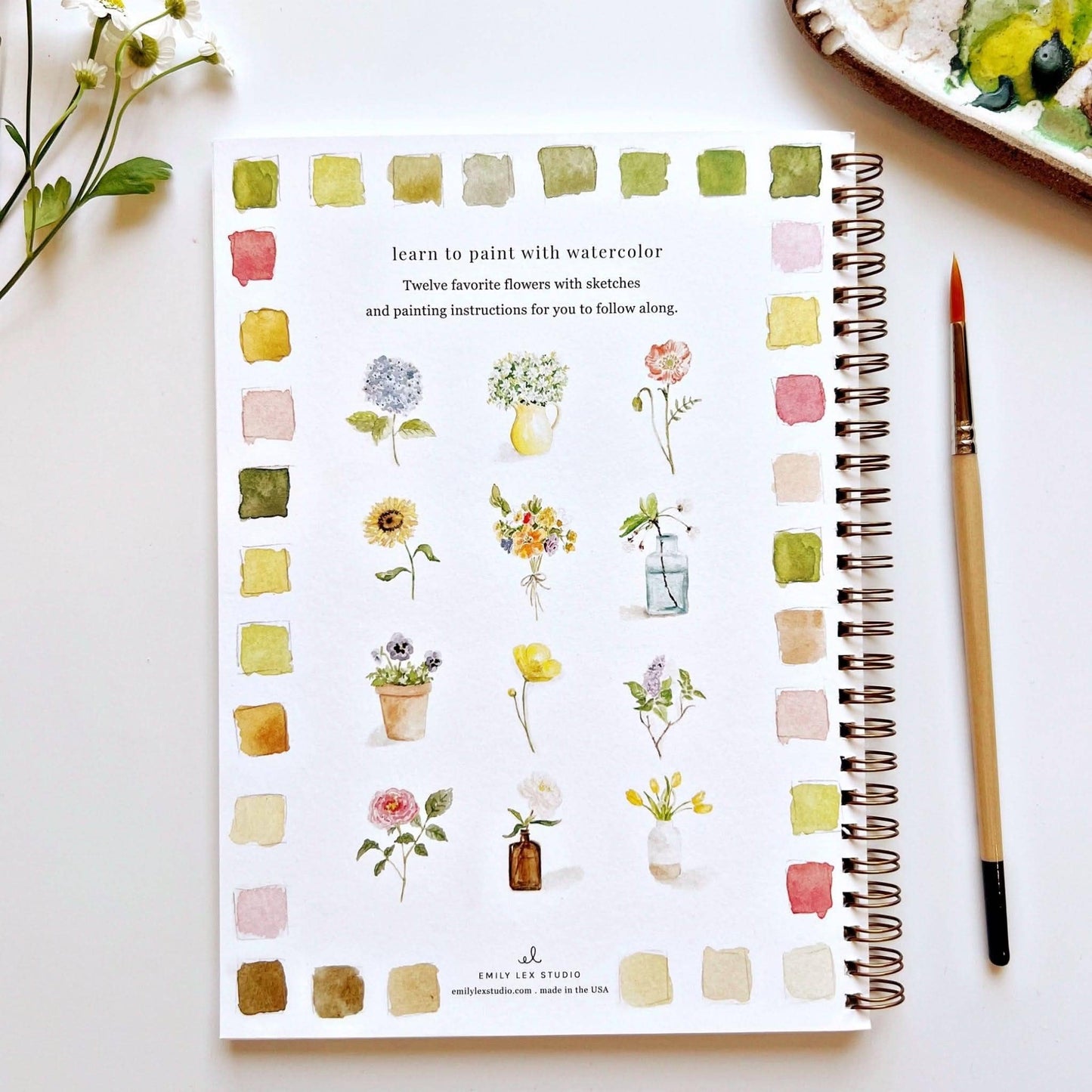 Watercolor Workbook - Emily Lex Studios