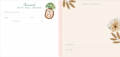 Baby's First Years: A Modern Memory Book with Keepsake Box