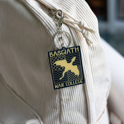 Basgiath War College Emblem Keychain/Bag Charm - Fourth Wing