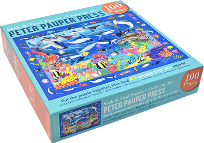 Under the Sea Seek & Find 100-Piece Jigsaw Puzzle