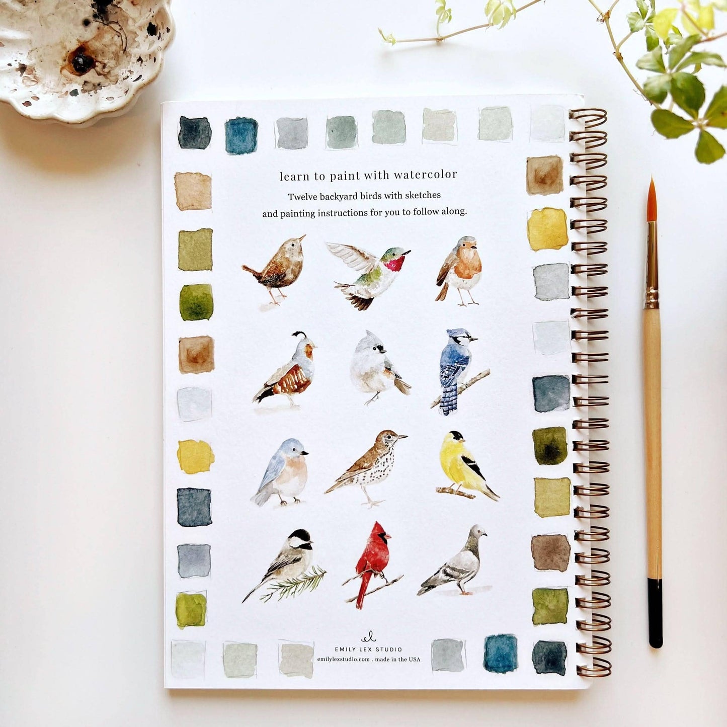 Watercolor Workbook - Emily Lex Studios