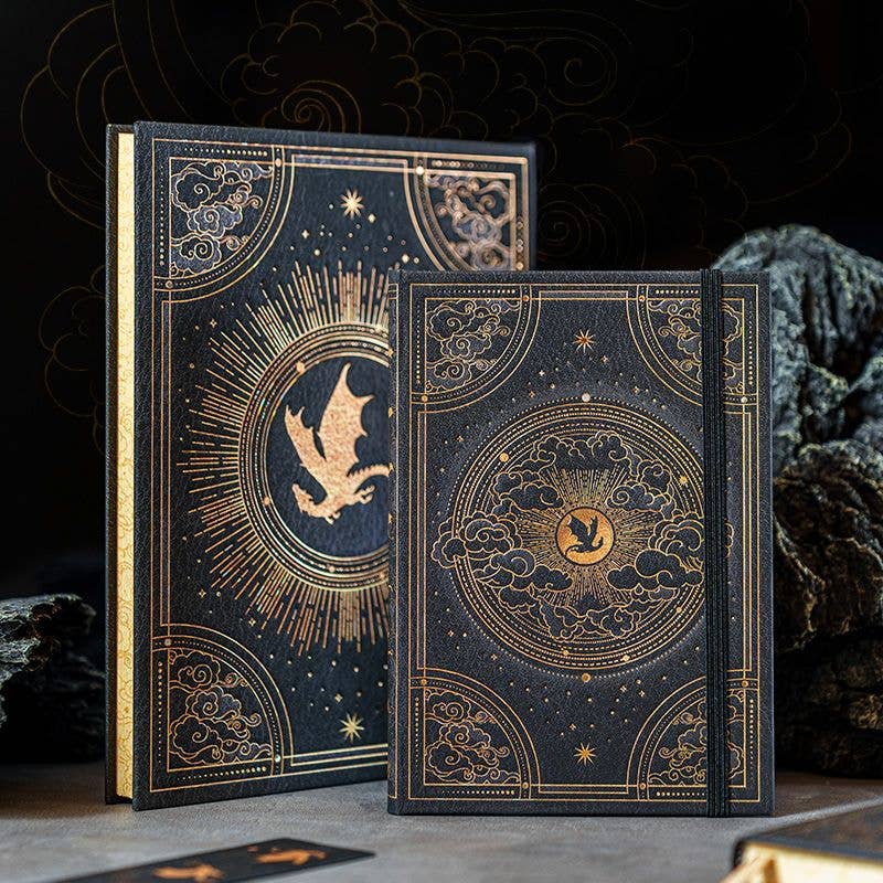 Paperblanks Shadows of Navarre Hardcover Journal (Fourth Wing): Midi / Lined