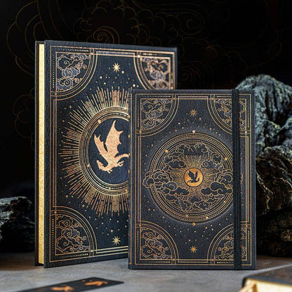 Paperblanks Shadows of Navarre Hardcover Journal (Fourth Wing): Midi / Lined