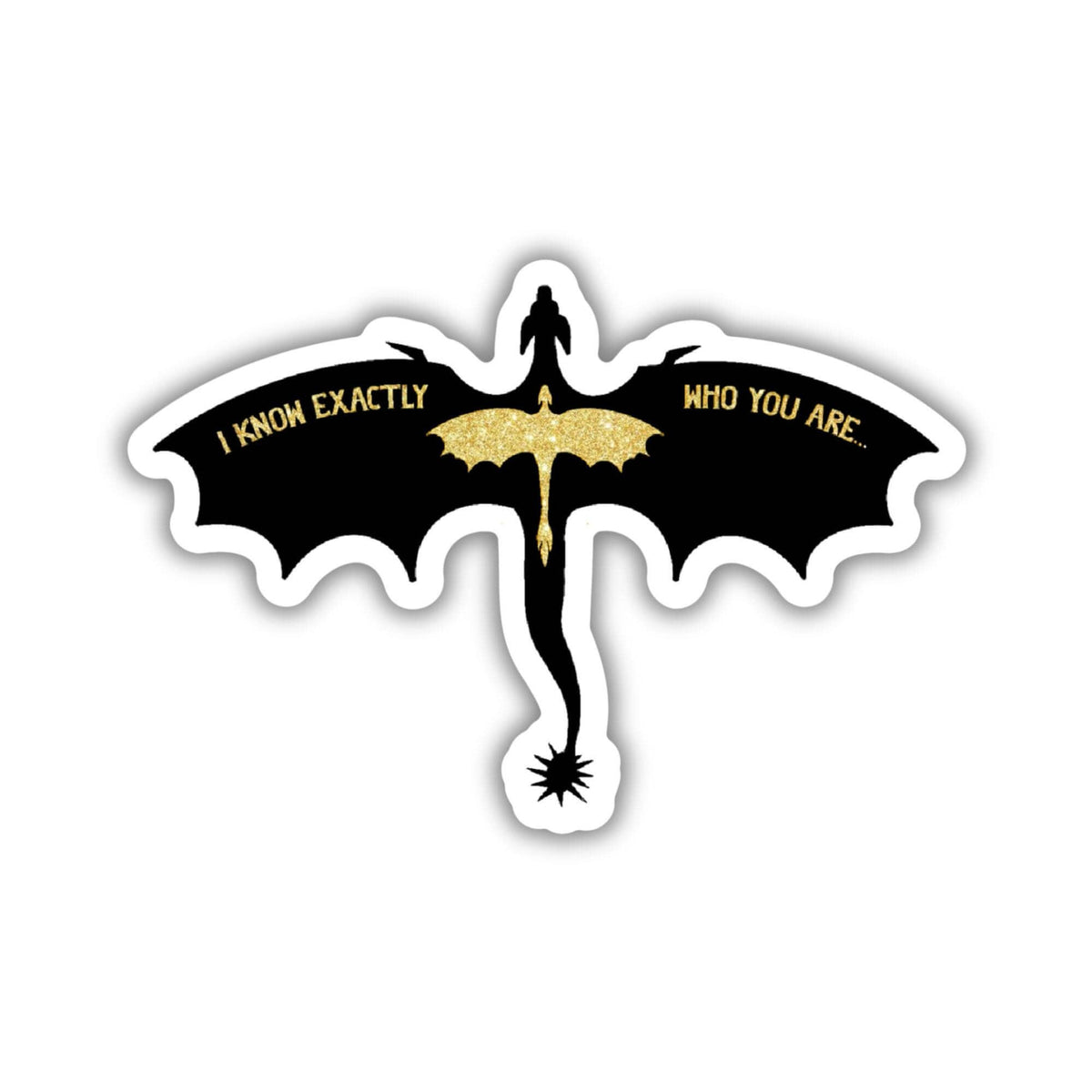 Violet's Relic Fourth Wing Holographic Sticker