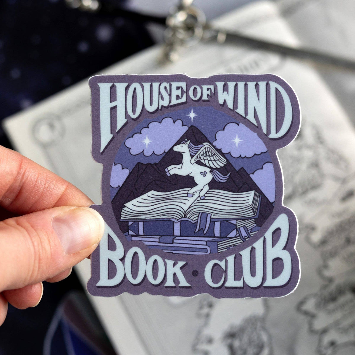 House of Wind Book Club Sticker - ACOTAR