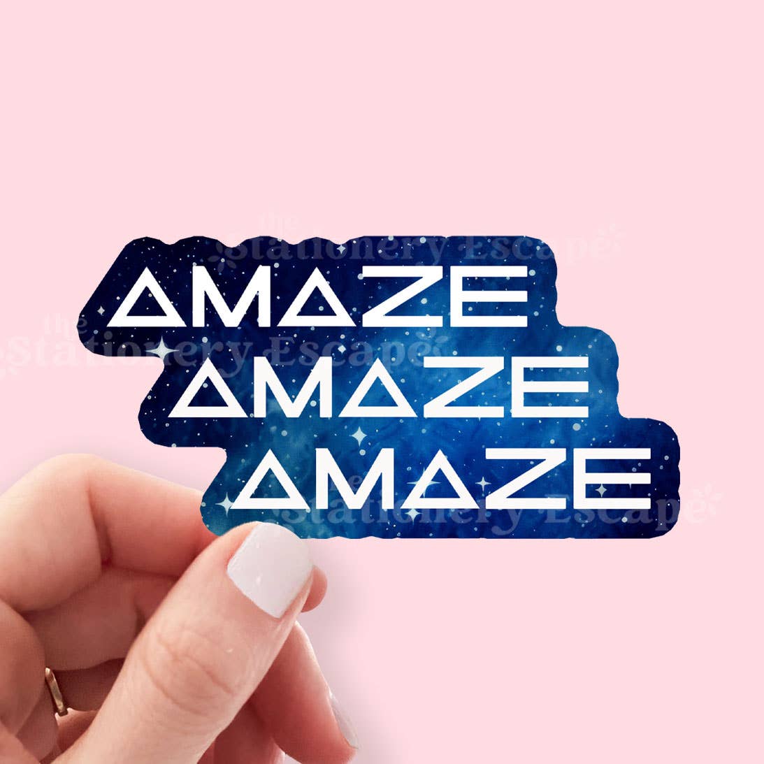 Amaze Amaze Amaze Bookish Sticker