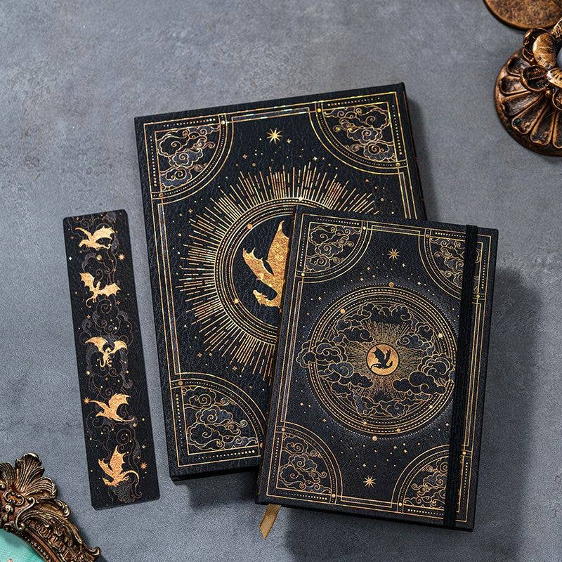 Paperblanks Shadows of Navarre Hardcover Journal (Fourth Wing): Midi / Lined