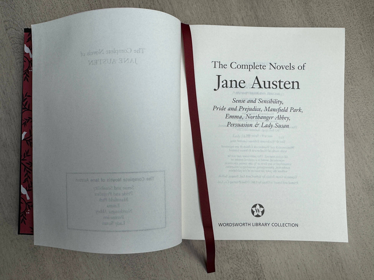The Complete Novels of Jane Austen - Wordsworth Clothbound Edition