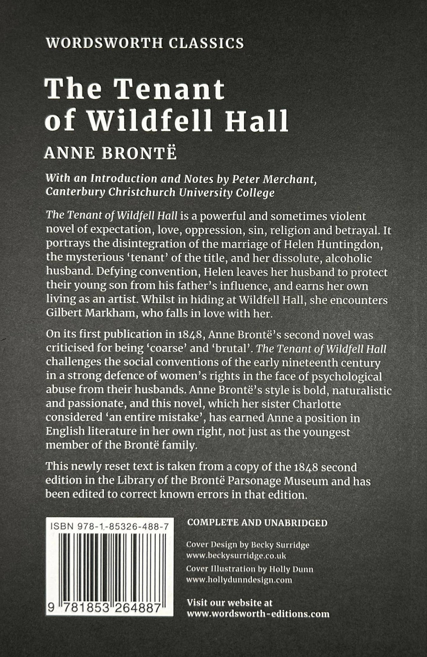 The Tenant of Wildfell Hall by Anne Bronte