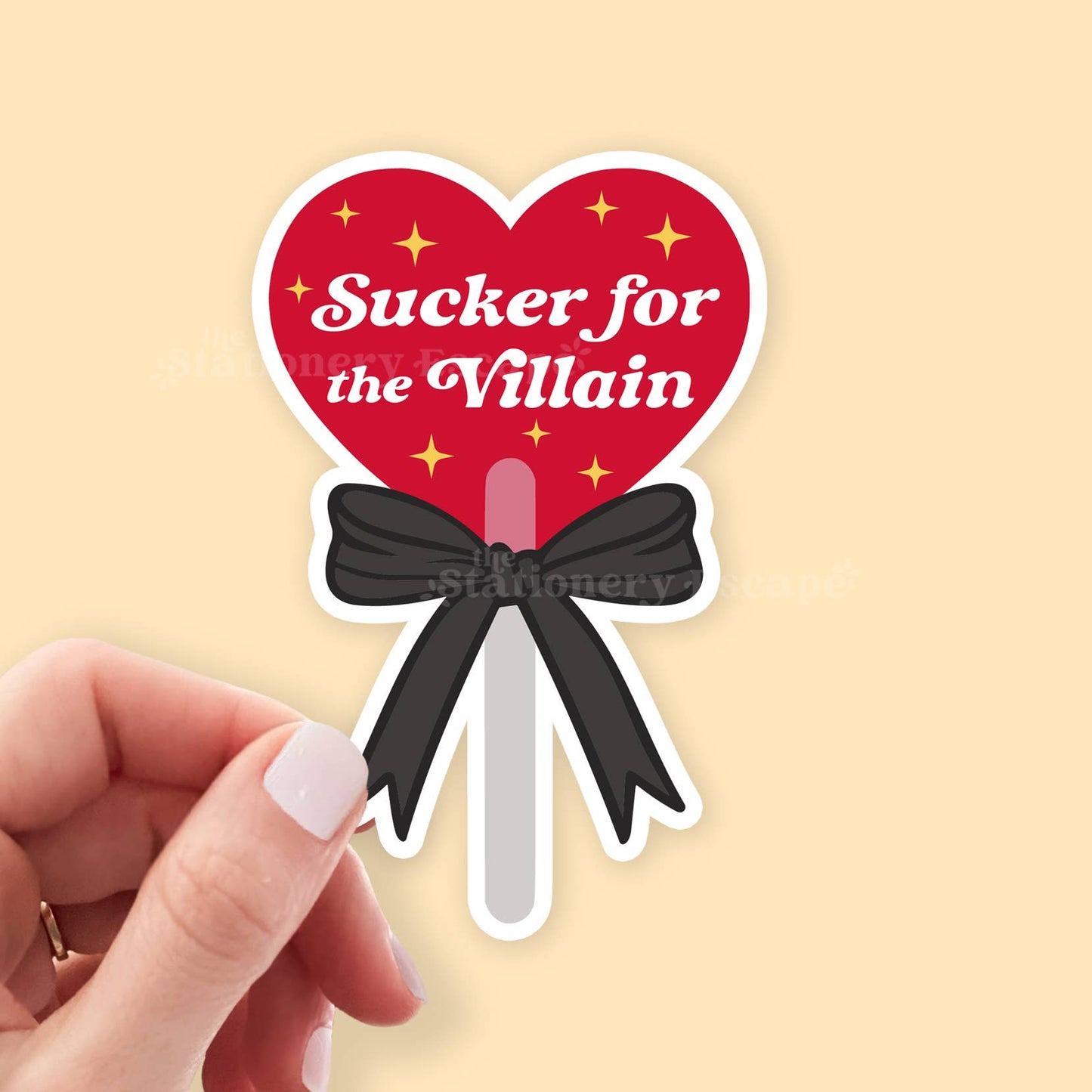Sucker for the Villain Lollipop Sticker