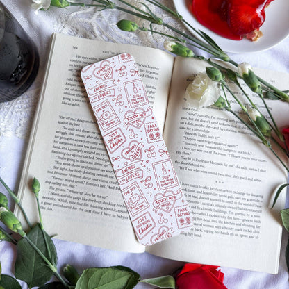Romance Tropes Bookmark