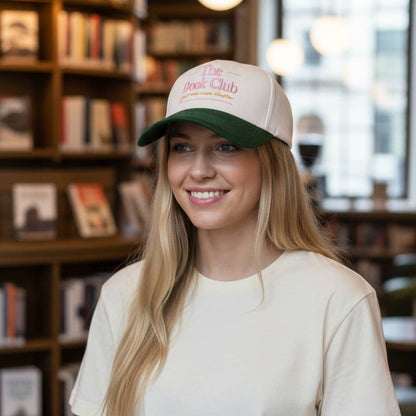 Classic Canvas Embroidered Hat – The Book Club