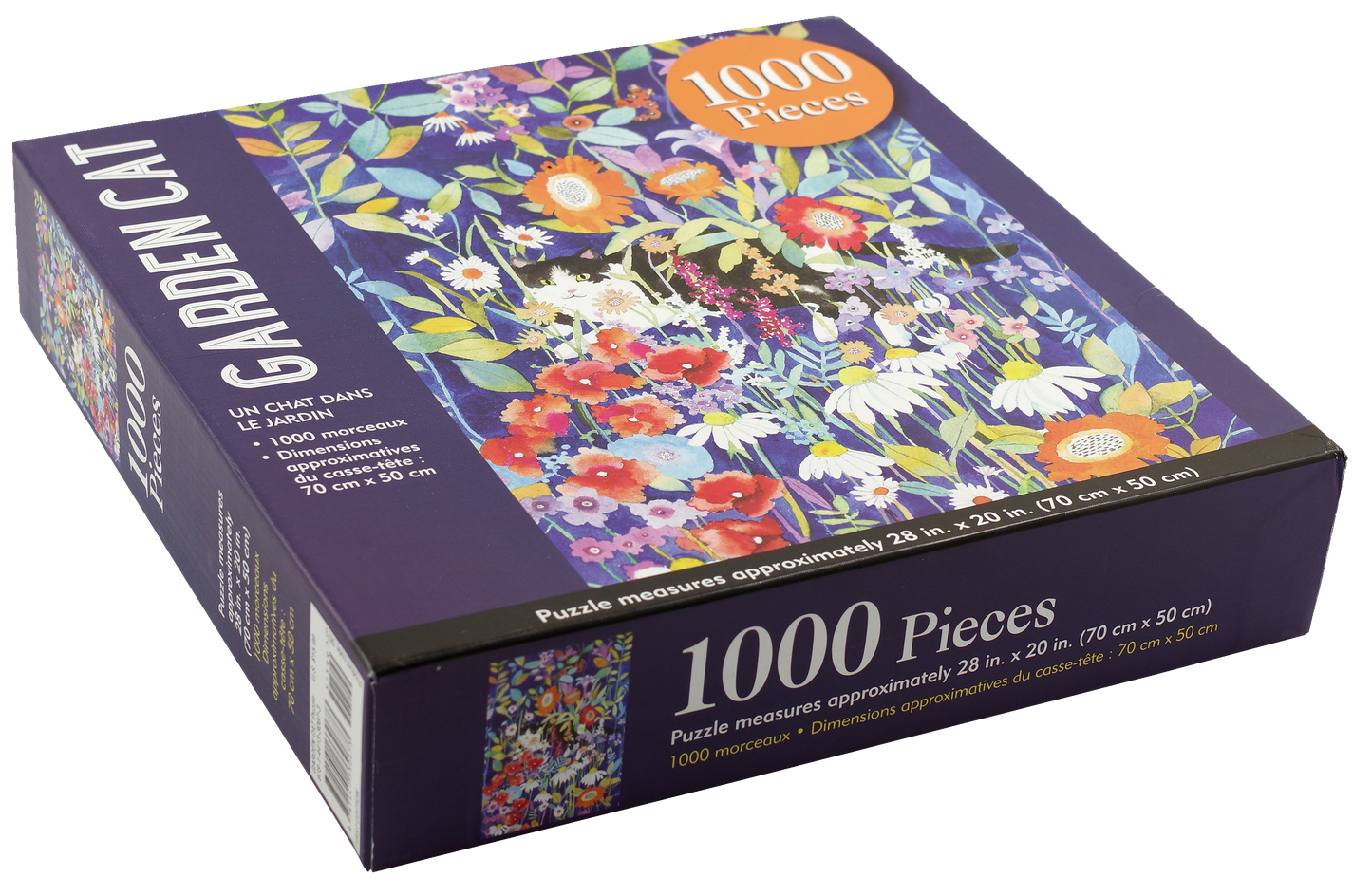 Garden Cat 1000 Piece Jigsaw Puzzle