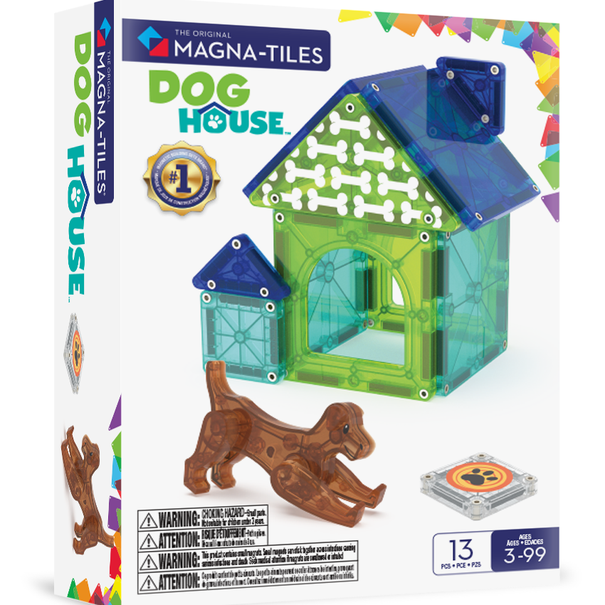 Magna-Tiles Dog House 13-Piece Set