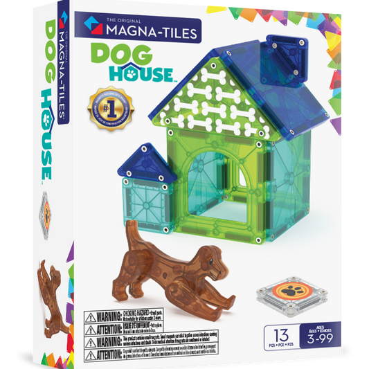 Magna-Tiles Dog House 13-Piece Set
