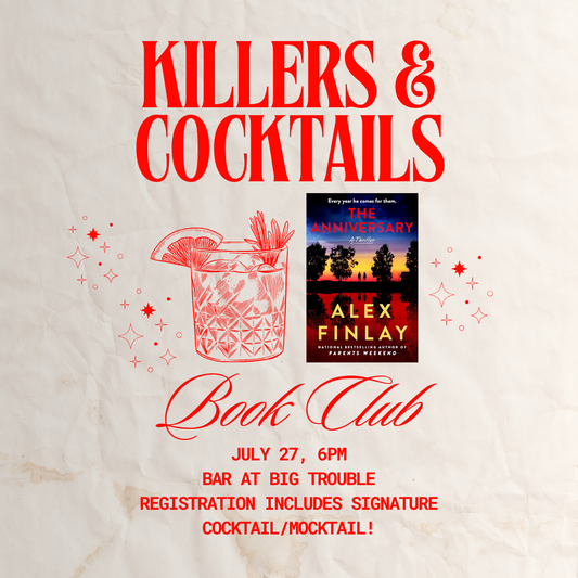 Killers & Cocktails Book Club - July 27
